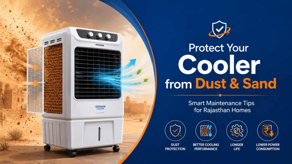 air cooler maintenance in dusty areas